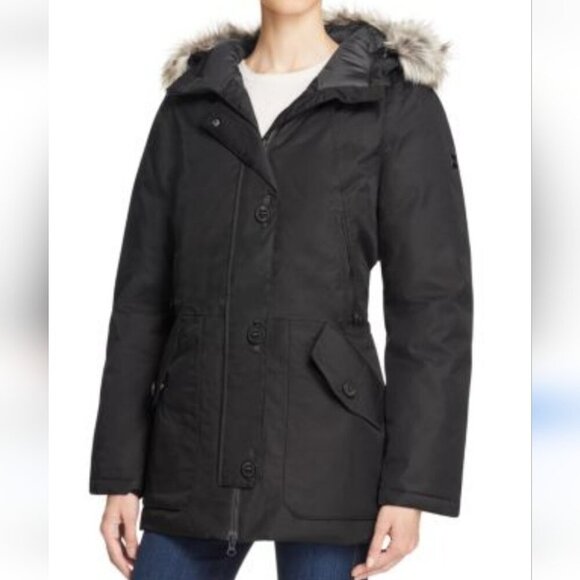 The North Face| Mauna Kea down Hoodie jacket parka black sz M - Picture 1 of 10